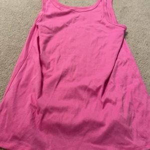 Pink tank top
